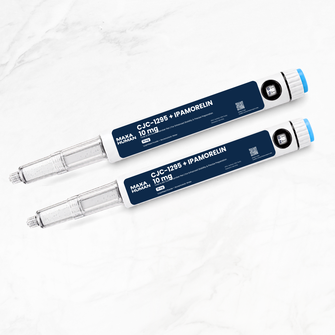 CJC-1295 / Ipamorelin 10mg New Dual Chamber Pen — GH Support + Recovery