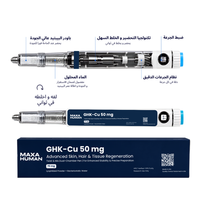 GHK-Cu 50mg New Dual Chamber Pen — Skin Repair + Collagen Support